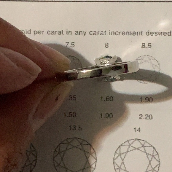 Size 6 Moissanite - Picture 6 of 7